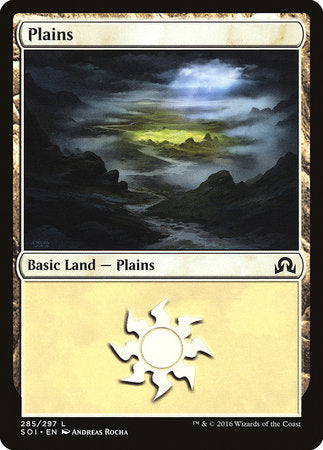 Plains (285) [Shadows over Innistrad] | Lots Moore NSW