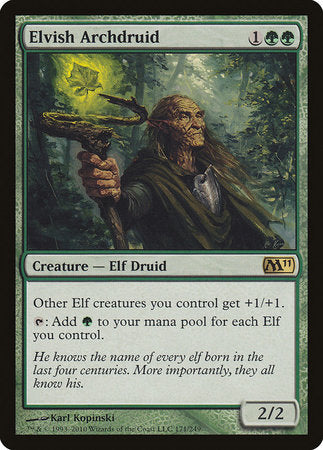 Elvish Archdruid [Magic 2011] | Lots Moore NSW