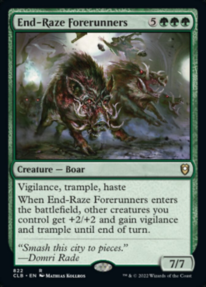 End-Raze Forerunners [Commander Legends: Battle for Baldur's Gate] | Lots Moore NSW