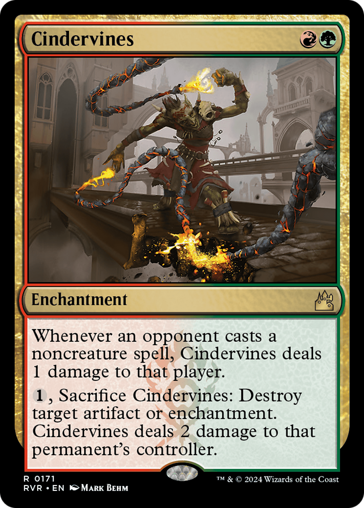 Cindervines [Ravnica Remastered] | Lots Moore NSW