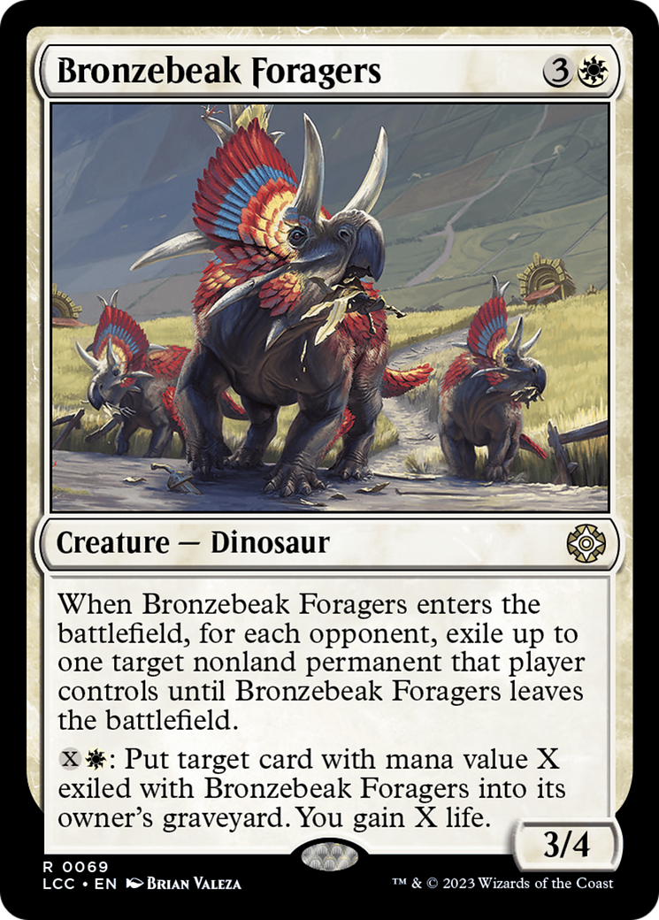 Bronzebeak Foragers [The Lost Caverns of Ixalan Commander] | Lots Moore NSW