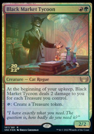 Black Market Tycoon [Streets of New Capenna Prerelease Promos] | Lots Moore NSW