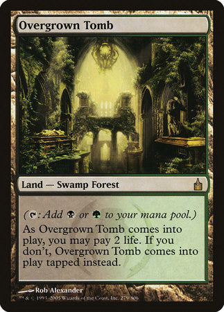 Overgrown Tomb [Ravnica: City of Guilds] | Lots Moore NSW