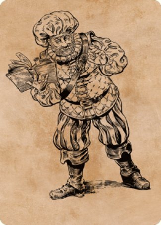Volo, Itinerant Scholar Art Card [Commander Legends: Battle for Baldur's Gate Art Series] | Lots Moore NSW