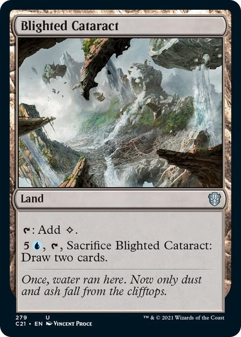 Blighted Cataract [Commander 2021] | Lots Moore NSW