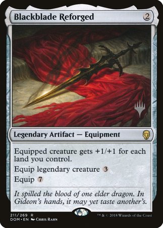 Blackblade Reforged [Dominaria Promos] | Lots Moore NSW