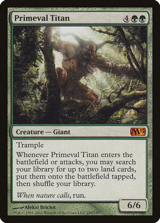 Primeval Titan [Magic 2012] | Lots Moore NSW