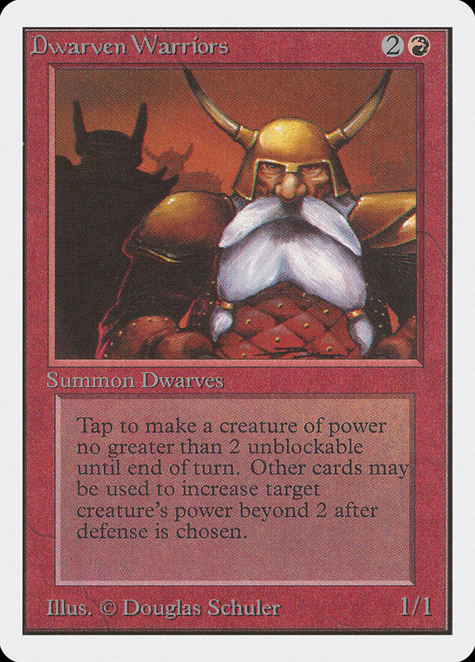 Dwarven Warriors [Unlimited Edition] | Lots Moore NSW