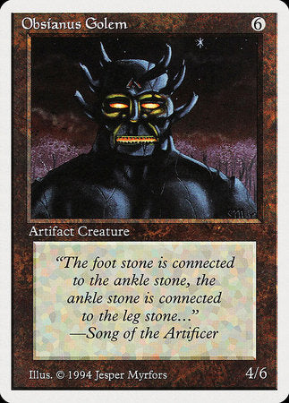 Obsianus Golem [Summer Magic / Edgar] | Lots Moore NSW