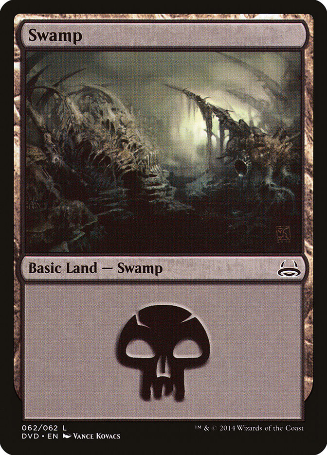 Swamp (62) (Divine vs. Demonic) [Duel Decks Anthology] | Lots Moore NSW