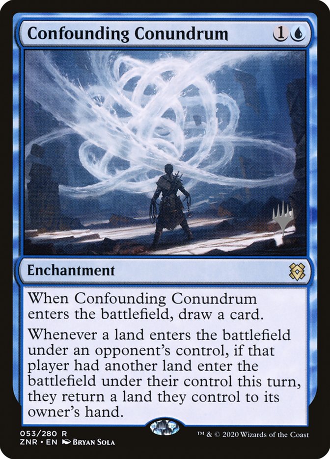 Confounding Conundrum (Promo Pack) [Zendikar Rising Promos] | Lots Moore NSW