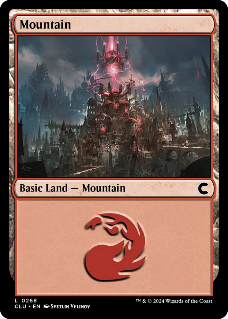 Mountain (0268) [Ravnica: Clue Edition] | Lots Moore NSW