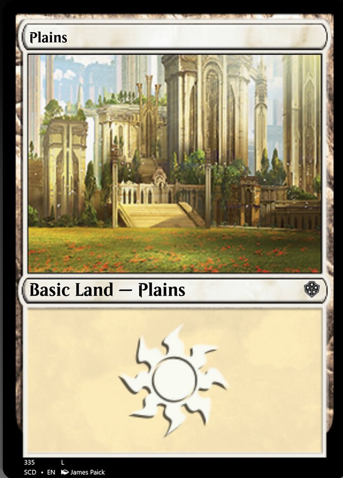 Plains (335) [Starter Commander Decks] | Lots Moore NSW