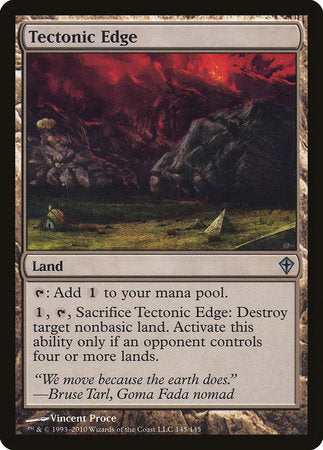 Tectonic Edge [Worldwake] | Lots Moore NSW