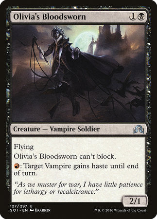 Olivia's Bloodsworn [Shadows over Innistrad] | Lots Moore NSW