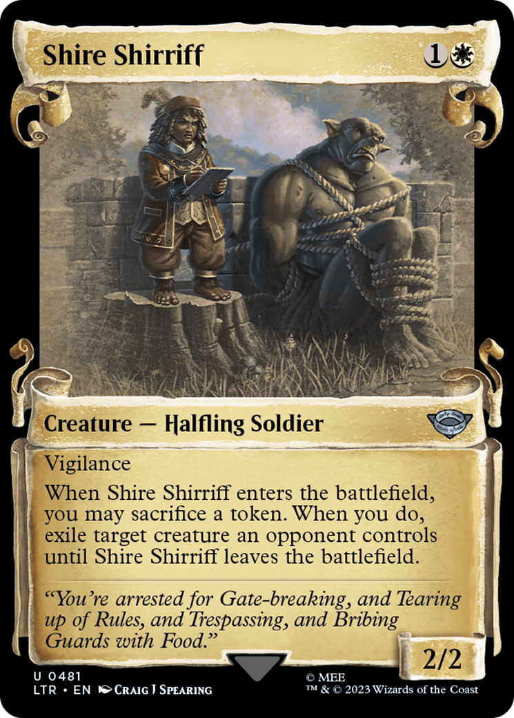 Shire Shirriff [The Lord of the Rings: Tales of Middle-Earth Showcase Scrolls] | Lots Moore NSW