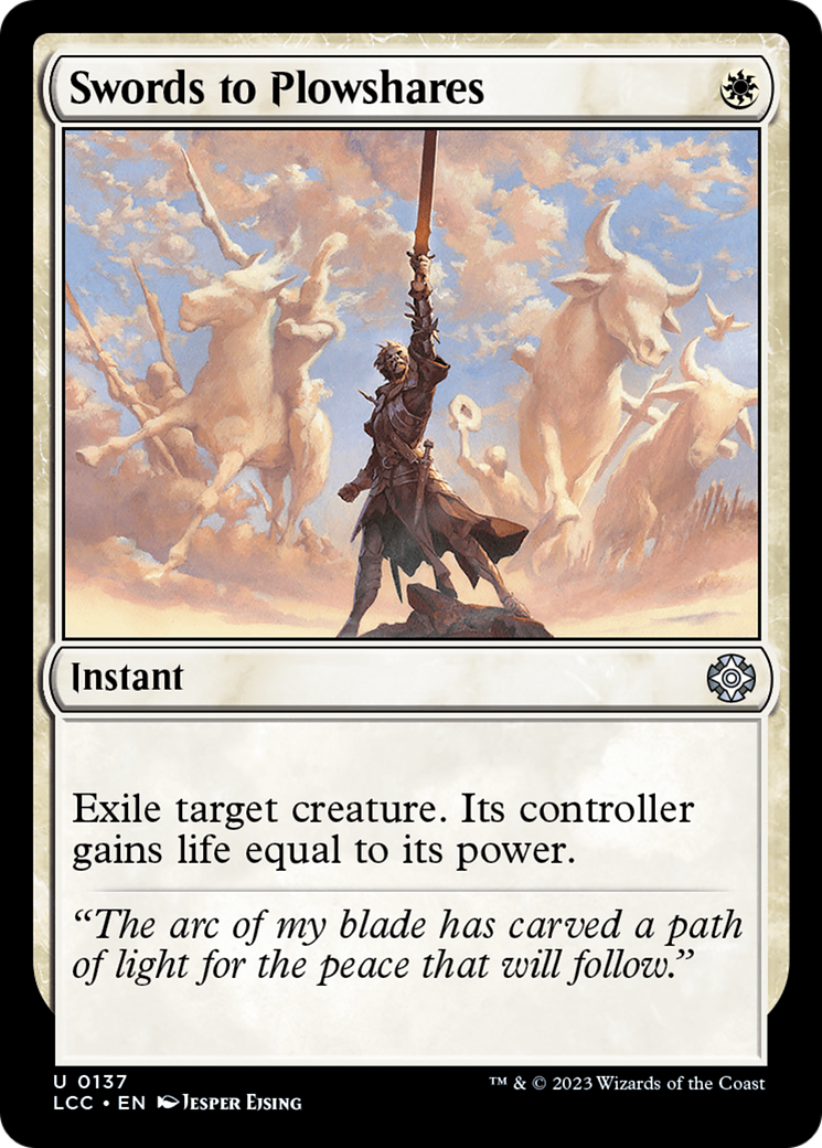 Swords to Plowshares [The Lost Caverns of Ixalan Commander] | Lots Moore NSW