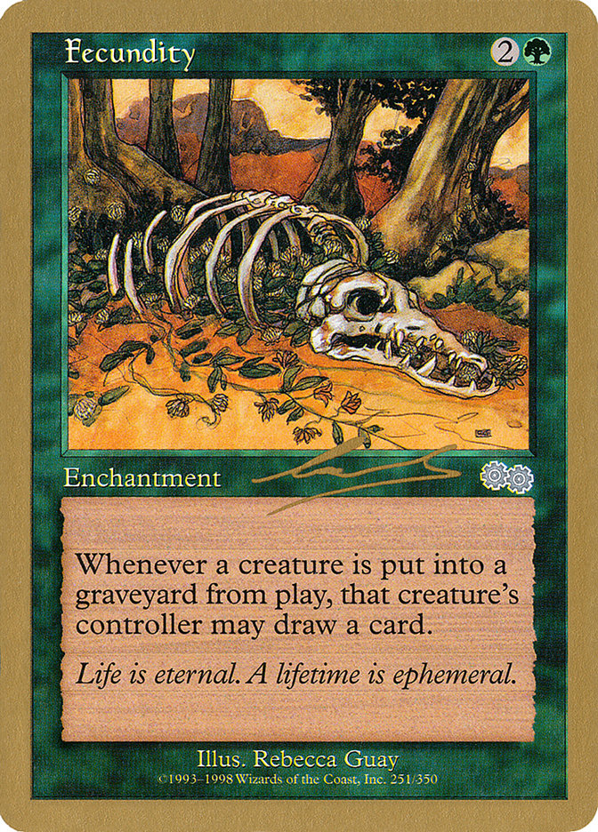 Fecundity (Nicolas Labarre) [World Championship Decks 2000] | Lots Moore NSW