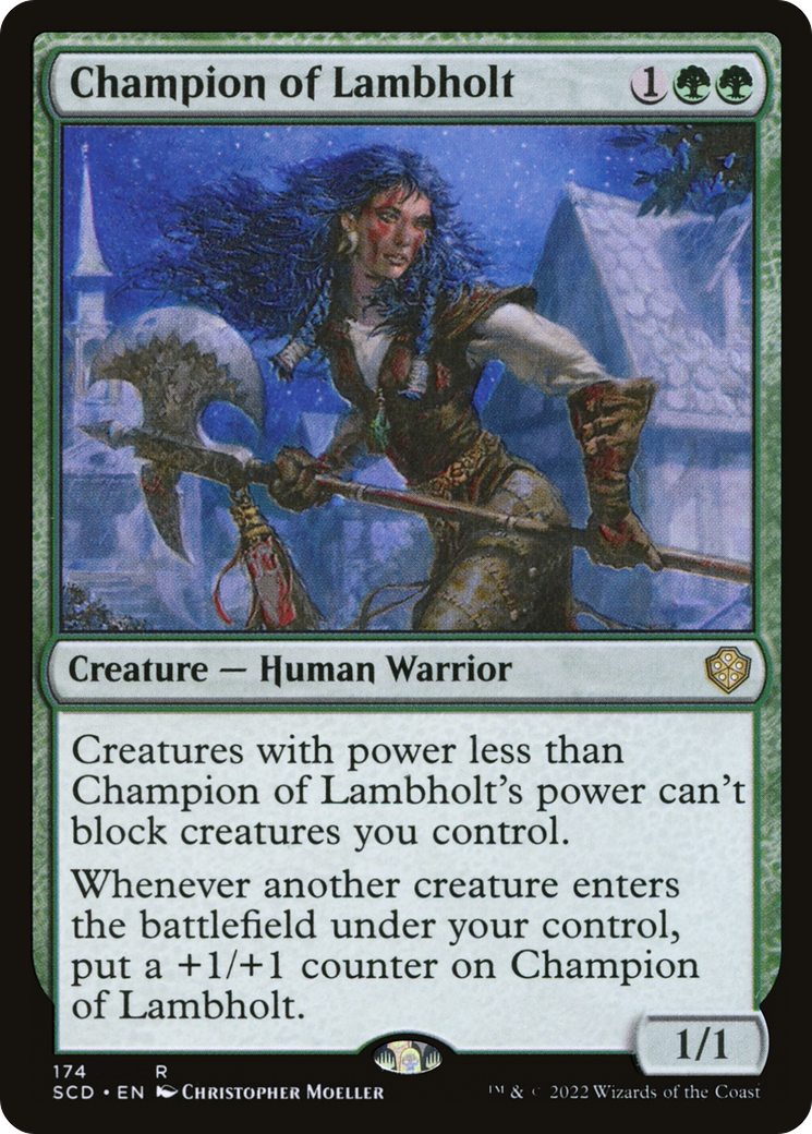 Champion of Lambholt [Starter Commander Decks] | Lots Moore NSW