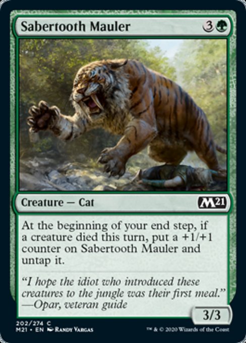 Sabertooth Mauler [Core Set 2021] | Lots Moore NSW