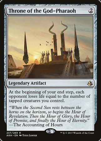 Throne of the God-Pharaoh [Amonkhet] | Lots Moore NSW