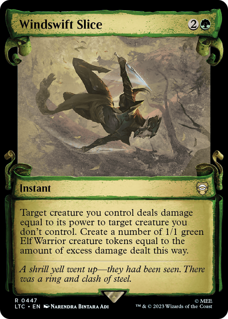 Windswift Slice [The Lord of the Rings: Tales of Middle-Earth Commander Showcase Scrolls] | Lots Moore NSW
