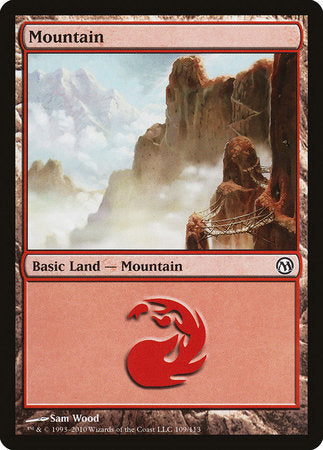 Mountain (109) [Duels of the Planeswalkers] | Lots Moore NSW