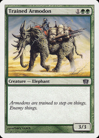Trained Armodon [Eighth Edition] | Lots Moore NSW