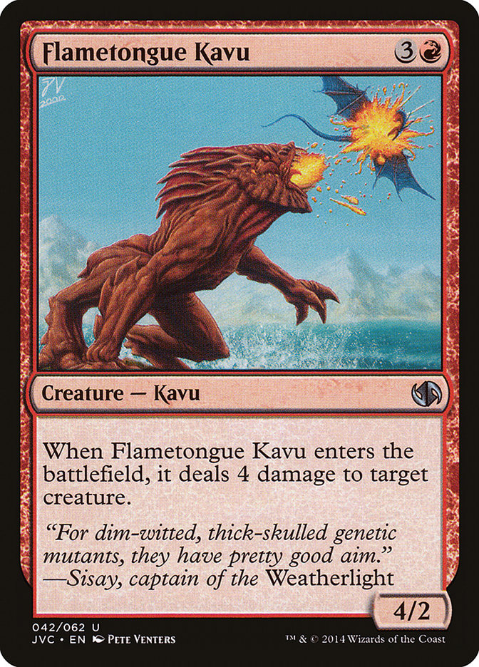 Flametongue Kavu [Duel Decks Anthology] | Lots Moore NSW