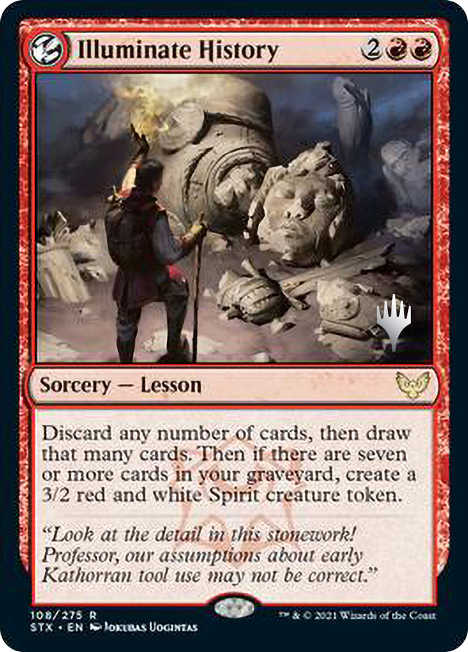 Illuminate History (Promo Pack) [Strixhaven: School of Mages Promos] | Lots Moore NSW