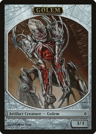 Golem Token [New Phyrexia Tokens] | Lots Moore NSW