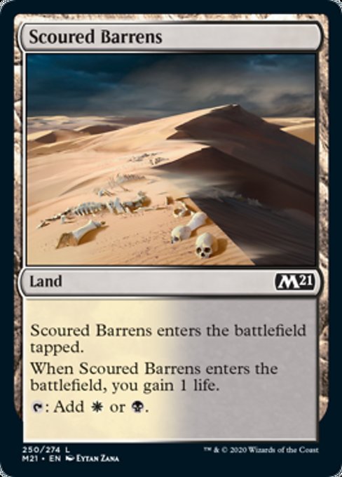 Scoured Barrens [Core Set 2021] | Lots Moore NSW
