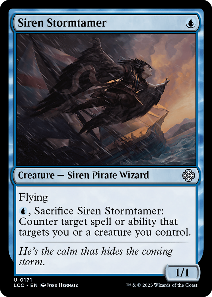 Siren Stormtamer [The Lost Caverns of Ixalan Commander] | Lots Moore NSW