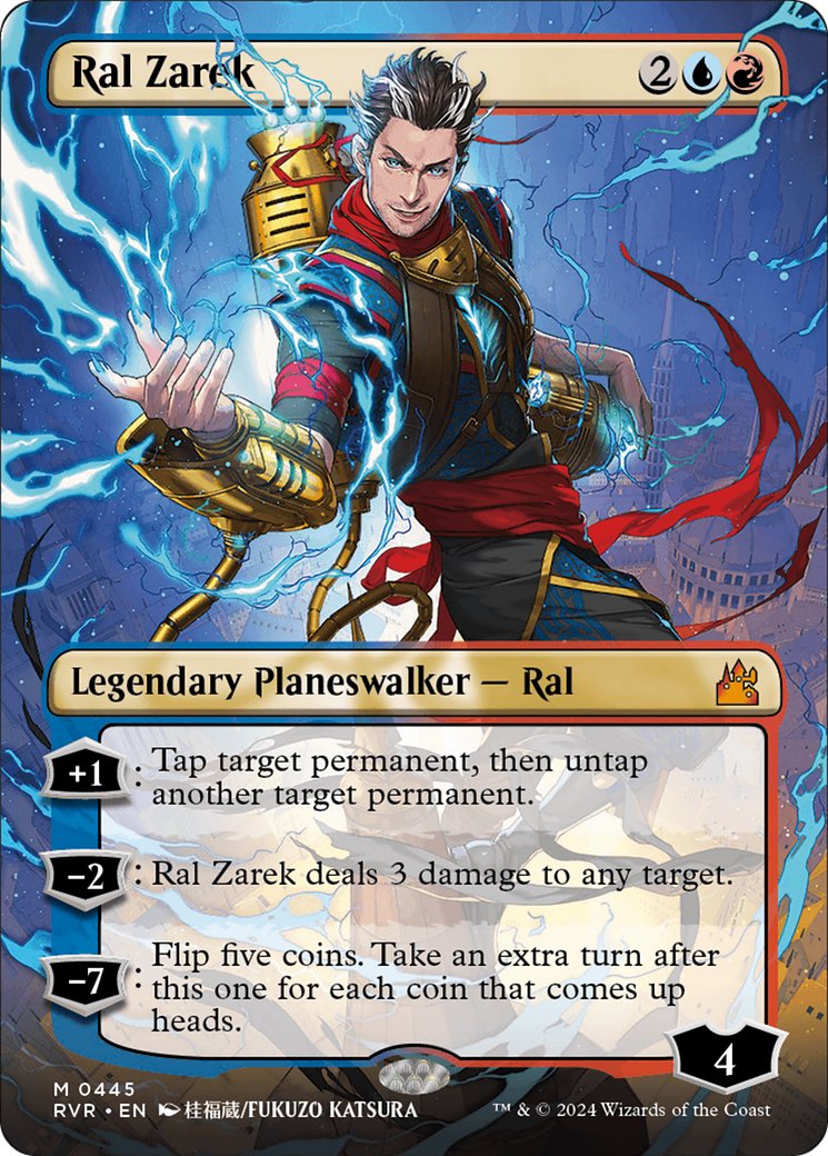 Ral Zarek (Anime Borderless) [Ravnica Remastered] | Lots Moore NSW