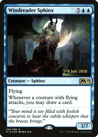 Windreader Sphinx [Core Set 2019 Promos] | Lots Moore NSW