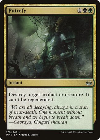 Putrefy [Modern Masters 2017] | Lots Moore NSW
