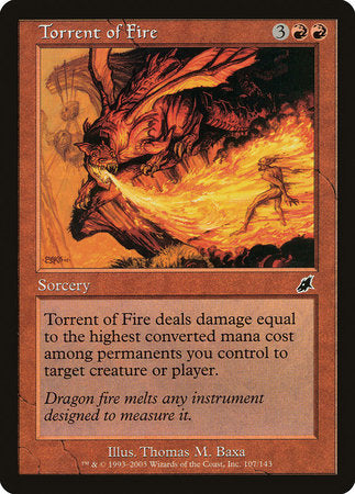 Torrent of Fire [Scourge] | Lots Moore NSW