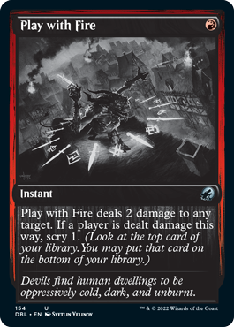 Play with Fire [Innistrad: Double Feature] | Lots Moore NSW