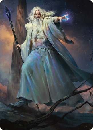 Saruman of Many Colors Art Card [The Lord of the Rings: Tales of Middle-earth Art Series] | Lots Moore NSW