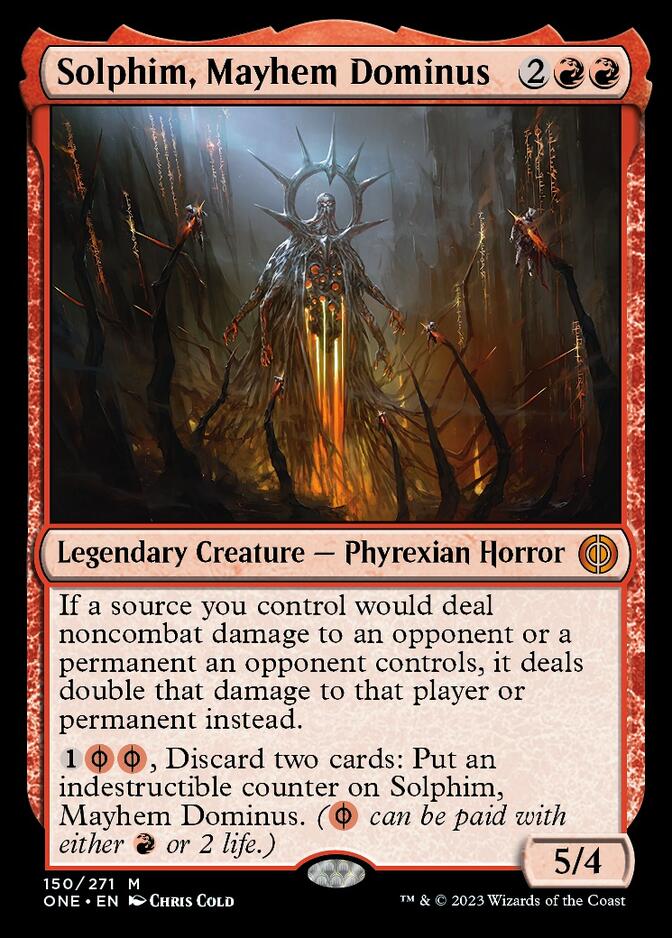 Solphim, Mayhem Dominus [Phyrexia: All Will Be One] | Lots Moore NSW