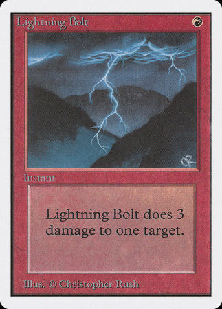Lightning Bolt [Unlimited Edition] | Lots Moore NSW
