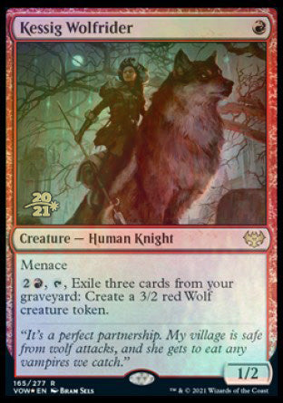 Kessig Wolfrider [Innistrad: Crimson Vow Prerelease Promos] | Lots Moore NSW