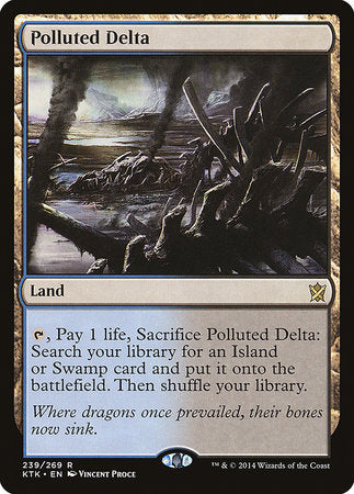 Polluted Delta [Khans of Tarkir] | Lots Moore NSW