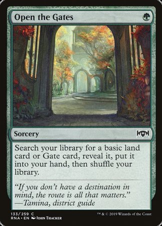 Open the Gates [Ravnica Allegiance] | Lots Moore NSW