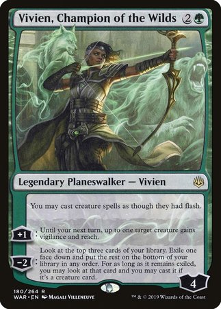 Vivien, Champion of the Wilds [War of the Spark] | Lots Moore NSW
