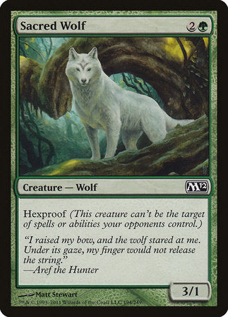 Sacred Wolf [Magic 2012] | Lots Moore NSW