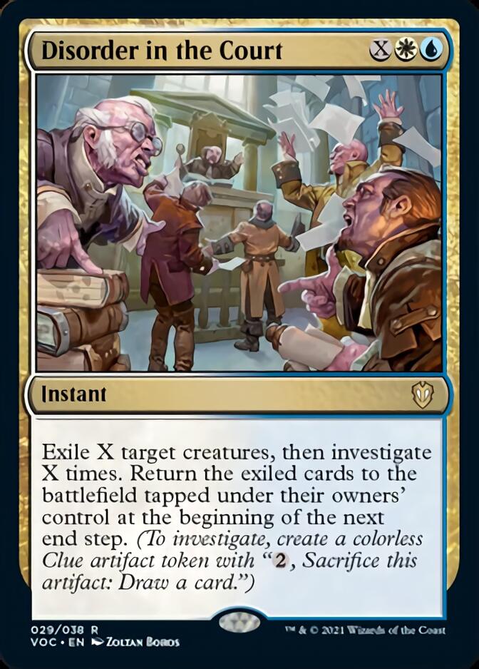 Disorder in the Court [Innistrad: Crimson Vow Commander] | Lots Moore NSW