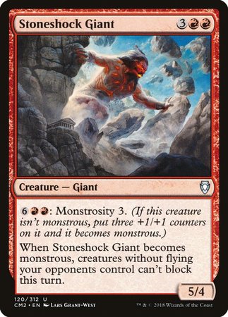 Stoneshock Giant [Commander Anthology Volume II] | Lots Moore NSW