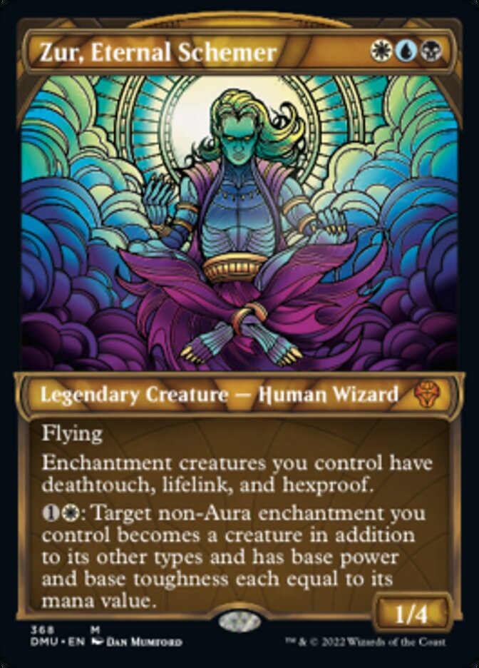 Zur, Eternal Schemer (Showcase Textured) [Dominaria United] | Lots Moore NSW