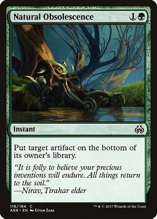 Natural Obsolescence [Aether Revolt] | Lots Moore NSW